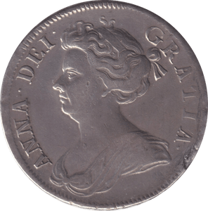 1709 HALFCROWN ( GVF ) - HALFCROWN - Cambridgeshire Coins