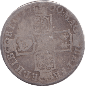 1709 SHILLING ( FINE ) - Shilling - Cambridgeshire Coins