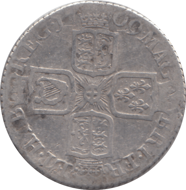 1709 SHILLING ( FINE ) - SHILLING - Cambridgeshire Coins