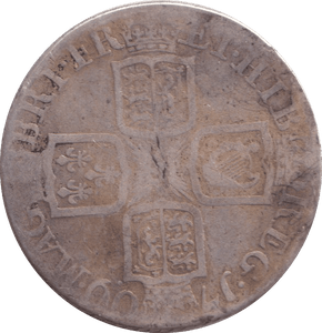 1709 SHILLING ( FINE ) - SHILLING - Cambridgeshire Coins