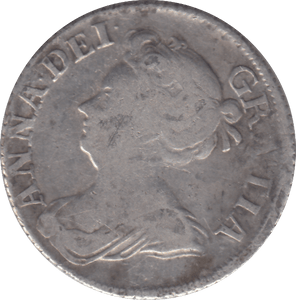 1709 SHILLING ( FINE ) - SHILLING - Cambridgeshire Coins