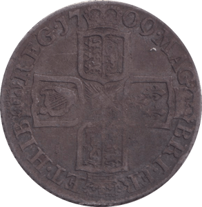 1709 SHILLING ( GF ) - SHILLING - Cambridgeshire Coins