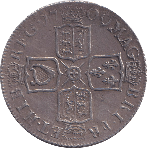 1709 SHILLING ( VF ) - SHILLING - Cambridgeshire Coins