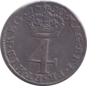 1710 MAUNDY FOURPENCE ( VF ) - MAUNDY FOURPENCE - Cambridgeshire Coins