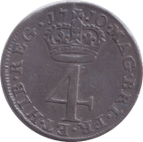 1710 MAUNDY FOURPENCE ( VF ) - MAUNDY FOURPENCE - Cambridgeshire Coins