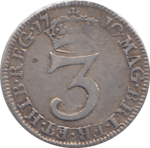 1710 MAUNDY THREEPENCE ( GF ) - MAUNDY THREEPENCE - Cambridgeshire Coins