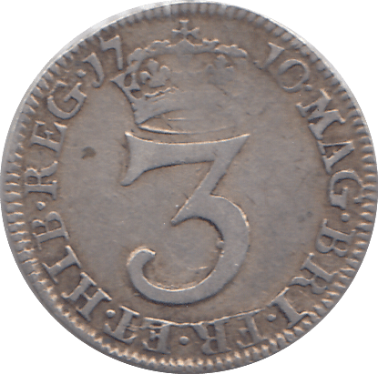 1710 MAUNDY THREEPENCE ( GF ) - MAUNDY THREEPENCE - Cambridgeshire Coins