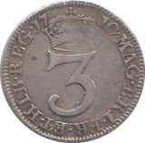 1710 MAUNDY THREEPENCE ( GF ) - MAUNDY THREEPENCE - Cambridgeshire Coins