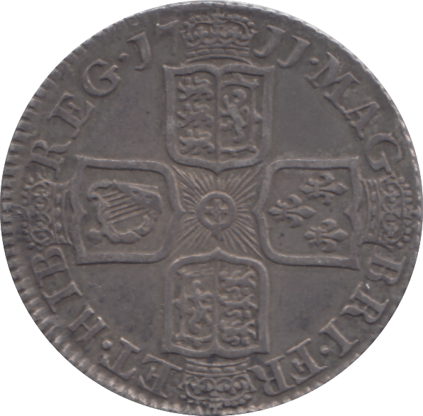 1711 SHILLING ( EF ) - SHILLING - Cambridgeshire Coins
