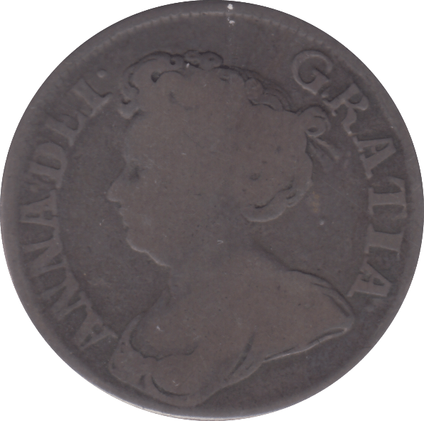 1711 SHILLING ( FINE ) - SHILLING - Cambridgeshire Coins
