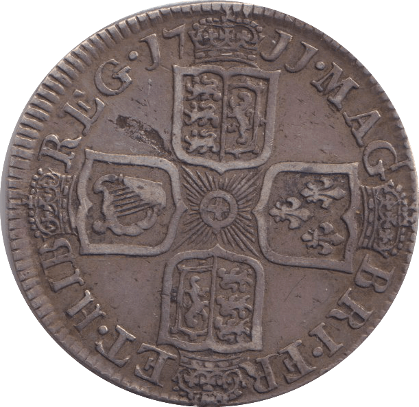1711 SHILLING ( GF ) - SHILLING - Cambridgeshire Coins