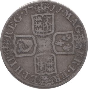 1711 SHILLING ( GF ) - SHILLING - Cambridgeshire Coins