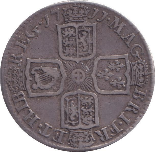 1711 SHILLING ( GF ) - SHILLING - Cambridgeshire Coins