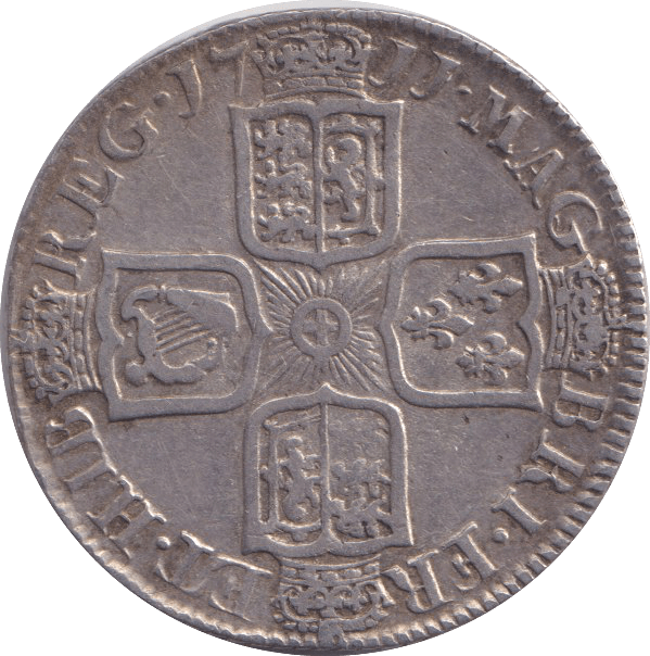 1711 SHILLING ( GVF ) - Shilling - Cambridgeshire Coins