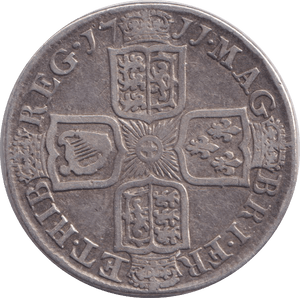 1711 SHILLING ( VF ) - Shilling - Cambridgeshire Coins