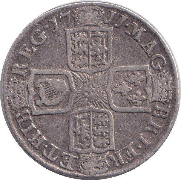 1711 SHILLING ( VF ) - Shilling - Cambridgeshire Coins