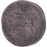 1711 SILVER RIDER DUCATON WEST FRIESLAND NETHERLANDS - SILVER WORLD COINS - Cambridgeshire Coins