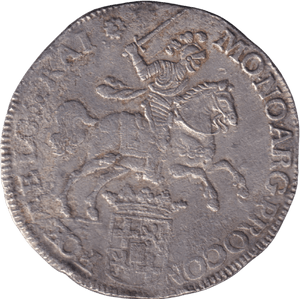 1711 SILVER RIDER DUCATON WEST FRIESLAND NETHERLANDS - SILVER WORLD COINS - Cambridgeshire Coins