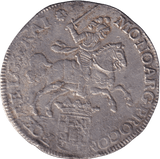1711 SILVER RIDER DUCATON WEST FRIESLAND NETHERLANDS - SILVER WORLD COINS - Cambridgeshire Coins