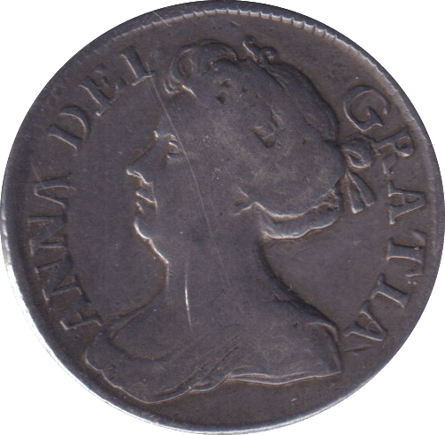 1711 SIXPENCE ( FINE ) - SIXPENCE - Cambridgeshire Coins