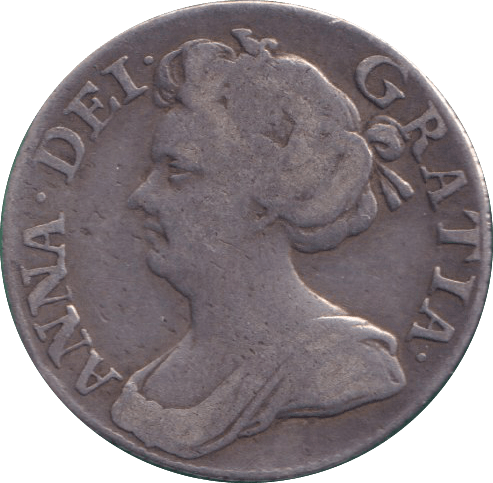 1711 SIXPENCE ( FINE ) - SIXPENCE - Cambridgeshire Coins