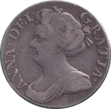 1711 SIXPENCE ( FINE ) - SIXPENCE - Cambridgeshire Coins
