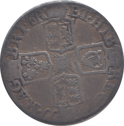 1711 SIXPENCE ( FINE ) - SIXPENCE - Cambridgeshire Coins