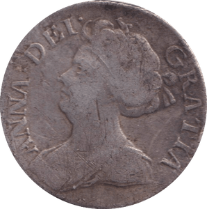 1711 SIXPENCE ( FINE ) - SIXPENCE - Cambridgeshire Coins