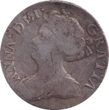 1711 SIXPENCE ( FINE ) - SIXPENCE - Cambridgeshire Coins