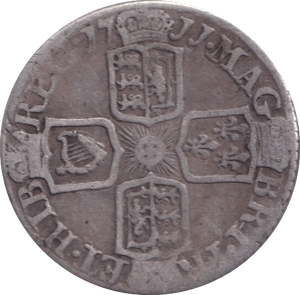 1711 SIXPENCE ( FINE ) - SIXPENCE - Cambridgeshire Coins