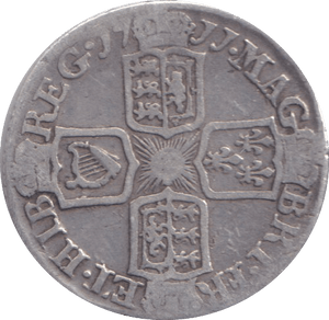 1711 SIXPENCE ( FINE ) - SIXPENCE - Cambridgeshire Coins