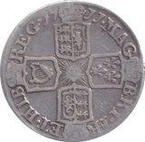 1711 SIXPENCE ( FINE ) - SIXPENCE - Cambridgeshire Coins