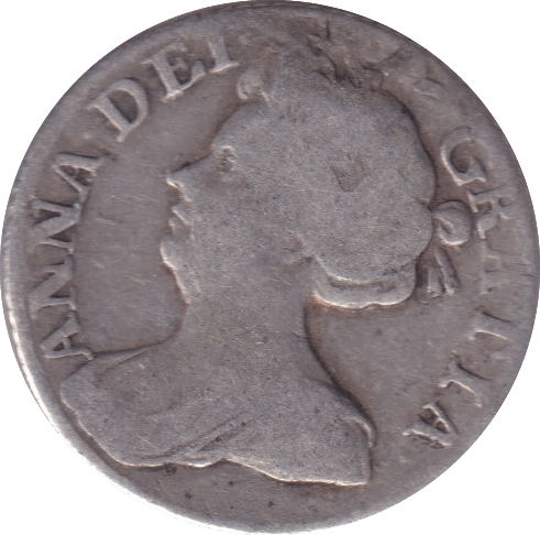 1711 SIXPENCE ( FINE ) - SIXPENCE - Cambridgeshire Coins