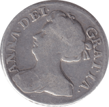 1711 SIXPENCE ( FINE ) - SIXPENCE - Cambridgeshire Coins