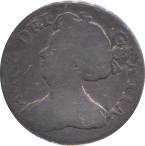 1711 SIXPENCE ( FINE ) - SIXPENCE - Cambridgeshire Coins