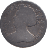 1711 SIXPENCE ( FINE ) - SIXPENCE - Cambridgeshire Coins