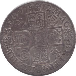 1712 SHILLING ( VF ) - SHILLING - Cambridgeshire Coins