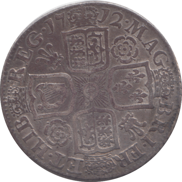 1712 SHILLING ( VF ) - SHILLING - Cambridgeshire Coins