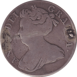 1713 CROWN EX MOUNT ( FINE ) - CROWN - Cambridgeshire Coins