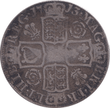 1713 HALFCROWN ( FINE ) - HALFCROWN - Cambridgeshire Coins