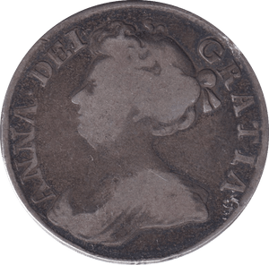 1713 HALFCROWN ( FINE ) - HALFCROWN - Cambridgeshire Coins