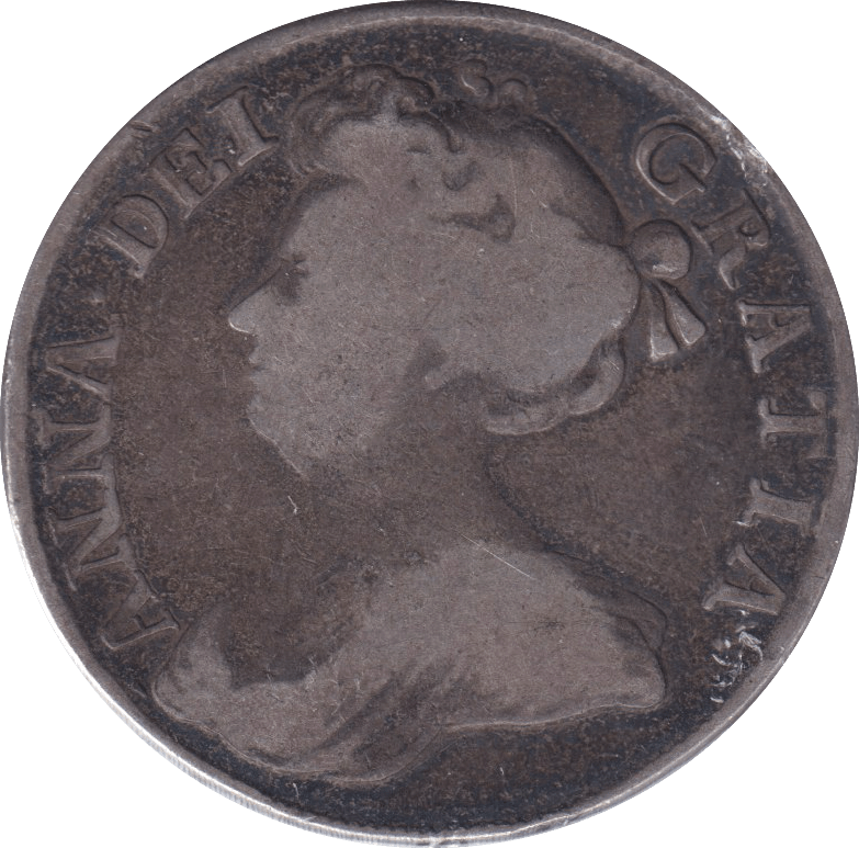 1713 HALFCROWN ( FINE ) - HALFCROWN - Cambridgeshire Coins