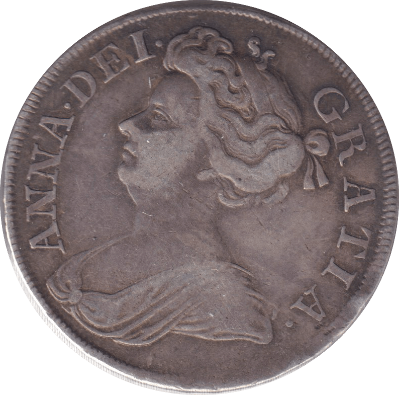 1714 HALFCROWN ( GF ) - HALFCROWN - Cambridgeshire Coins
