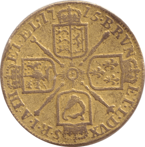 1715 GOLD ONE GUINEA ( NF ) - GUINEAS - Cambridgeshire Coins