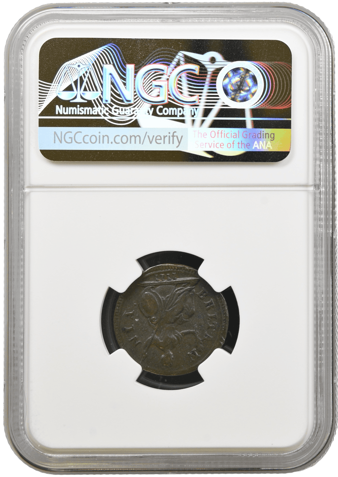 1717 FARTHING 1/4P FARTHING GEORGE I NGC AU 50 BN - NGC OTHER COINS - Cambridgeshire Coins