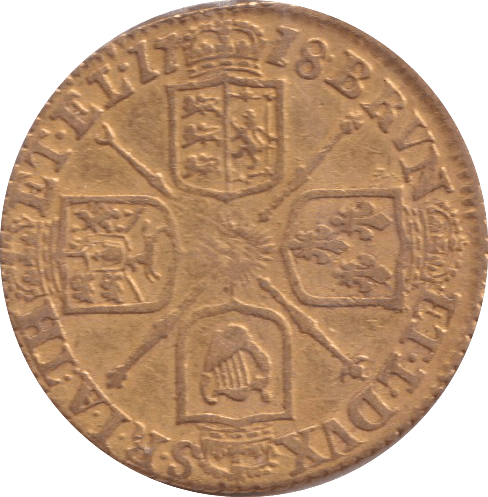 1718 HALF GUINEA ( GF ) - GUINEAS - Cambridgeshire Coins