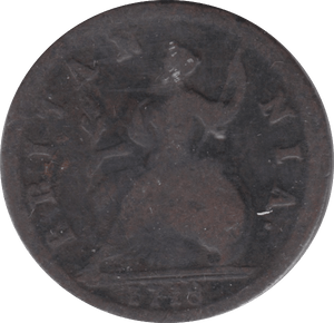 1718 HALFPENNY (FINE) - HALFPENNY - Cambridgeshire Coins