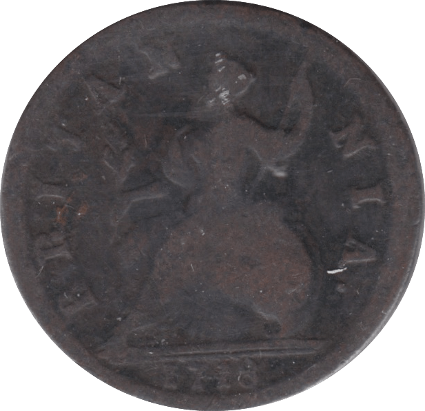 1718 HALFPENNY (FINE) - HALFPENNY - Cambridgeshire Coins