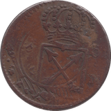 1718 ONE ORE SWEDEN - WORLD COINS - Cambridgeshire Coins