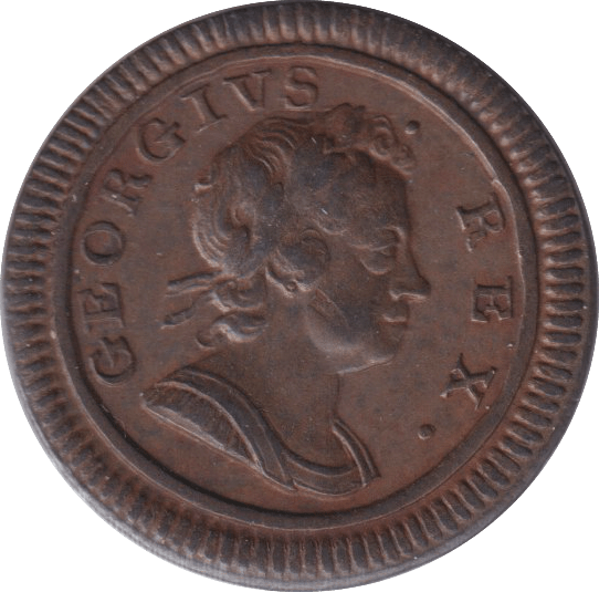 1719 FARTHING ( EF ) - FARTHING - Cambridgeshire Coins